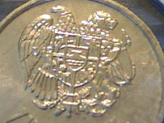 1994-Coin-W/-Coat-Of-Arms-|-Armenia-20-Luma