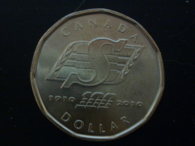 2010-Saskatchewan-Roughriders-Loonie