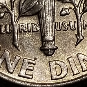 2021-Dime-With-Die-Chip-On-Torch