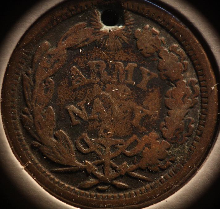1-Cent-/-Copper-Finds!-:--Civil-War-Token