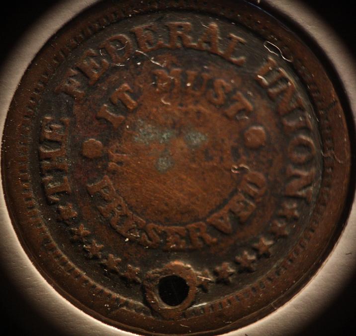 1-Cent-/-Copper-Finds!-:--Civil-War-Token