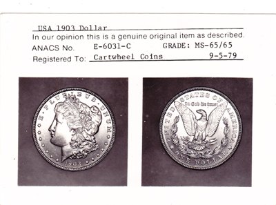 Old-Time-ANACS-Cert