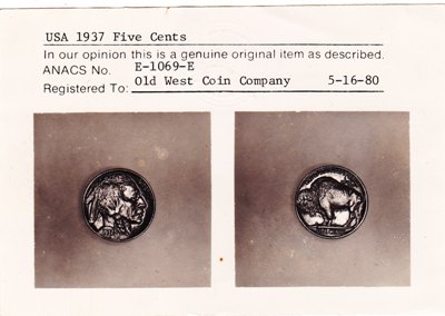 Old-Time-ANACS-Cert