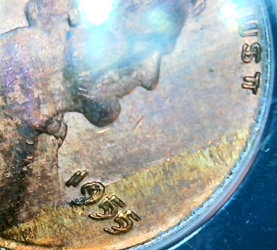 1955-Lincoln-Cent-DDO-Die-1-With-Laminations---Genuine-ANACS-MS-60-Details.-Only-One-Known-To-Exist?