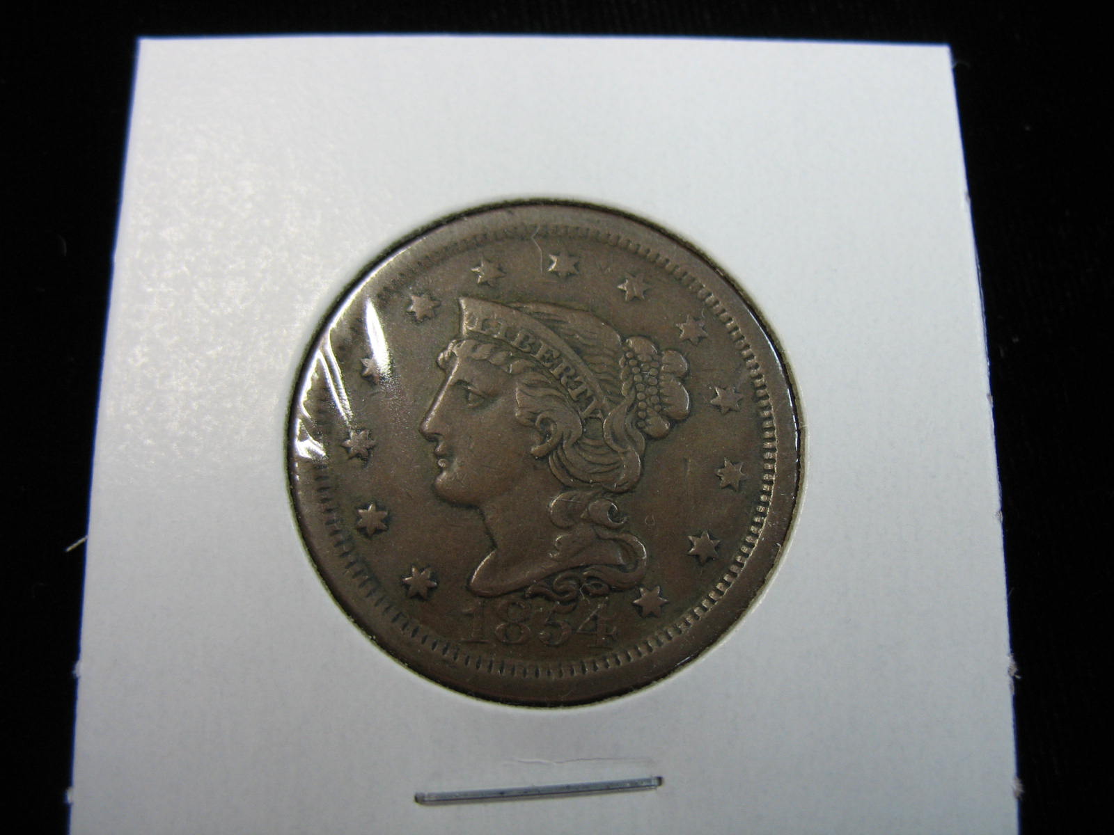 1854-US-Large-Cent-Rotated-Reverse,-70-Degrees?