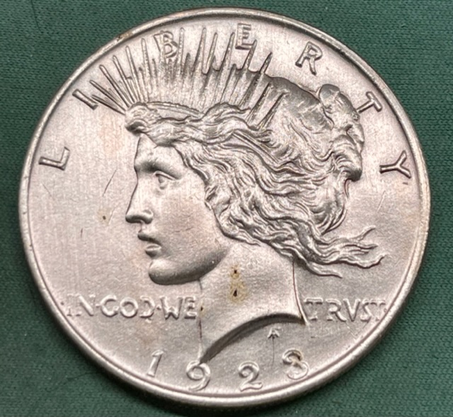 1923-Peace-Dollar-Key-Chain