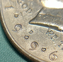1996-D-Kennedy-Half-Error