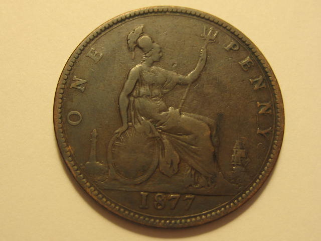 1877-Great-Britain-Large-Penny---Large-Date-Or-Small-Date