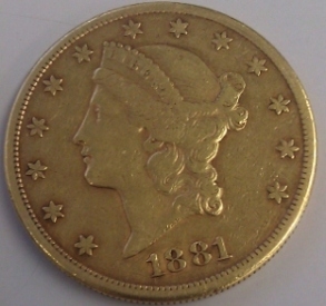 1881-Liberty-Gold-Coin-$20-PEIce
