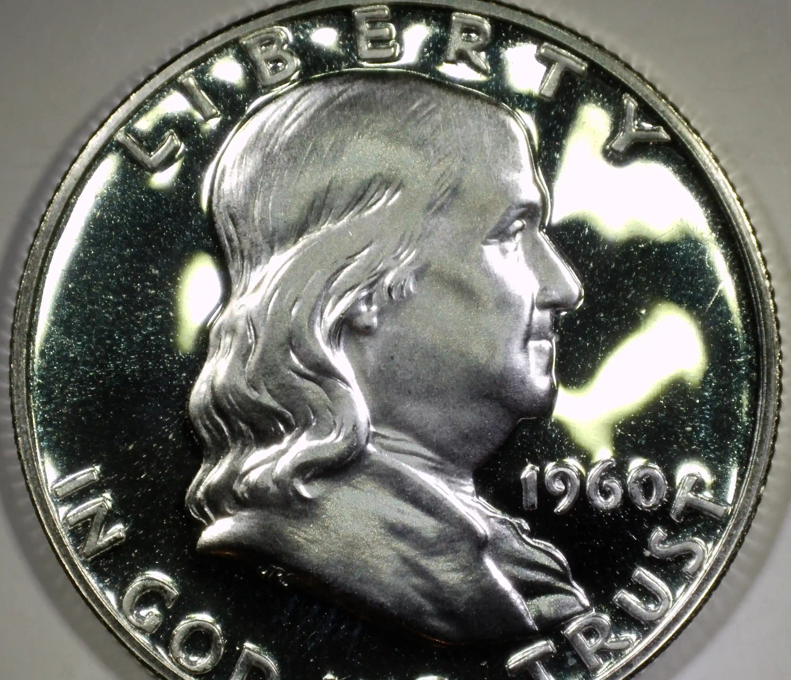 1960-Franklin-Half-Dollar---Help-With-Cam/DCAM-Designation