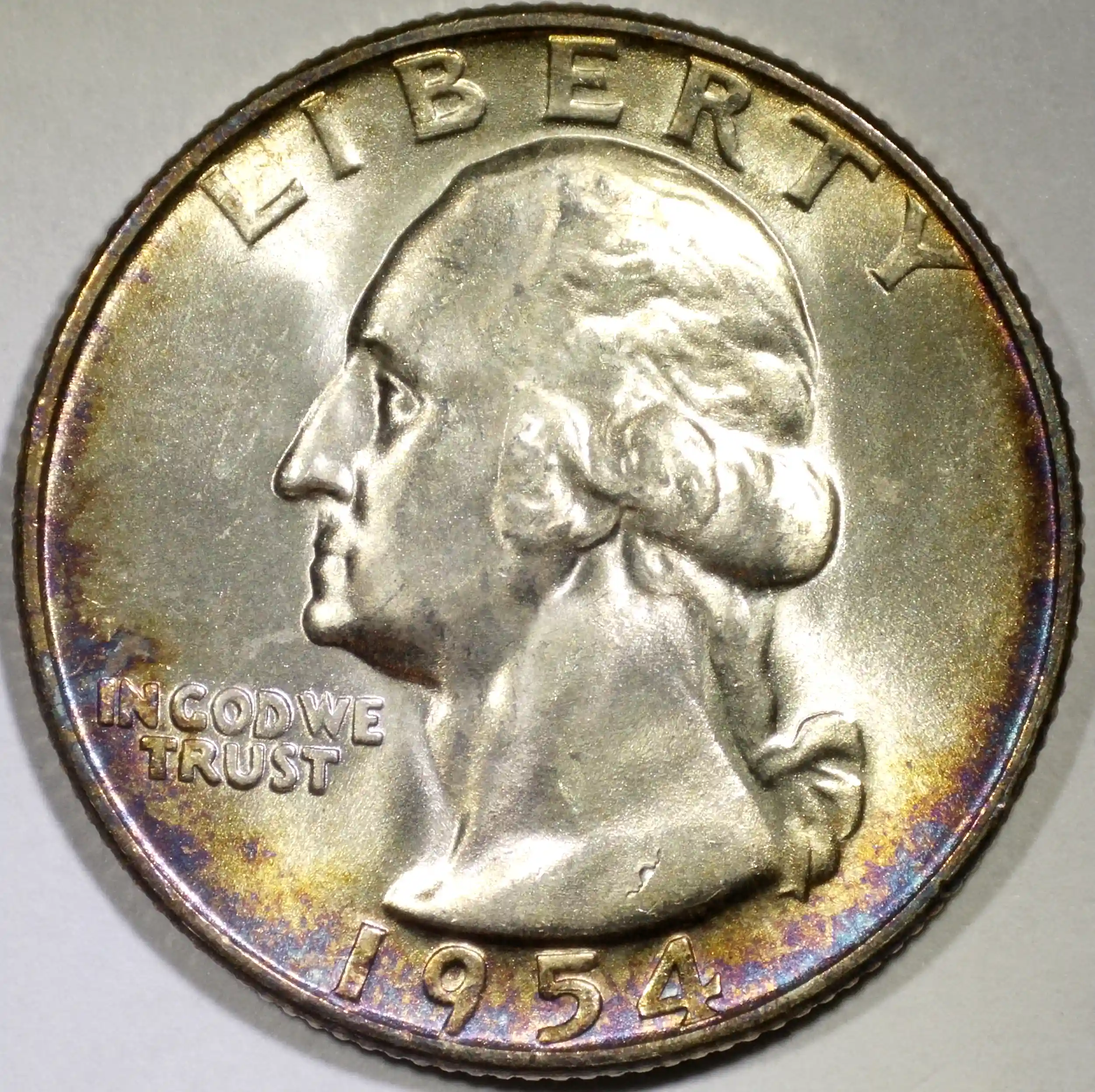 1954-D-Washington-Quarter---Extra-Leaf