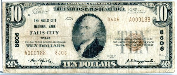 Rare-Texas-National-Bank-Note