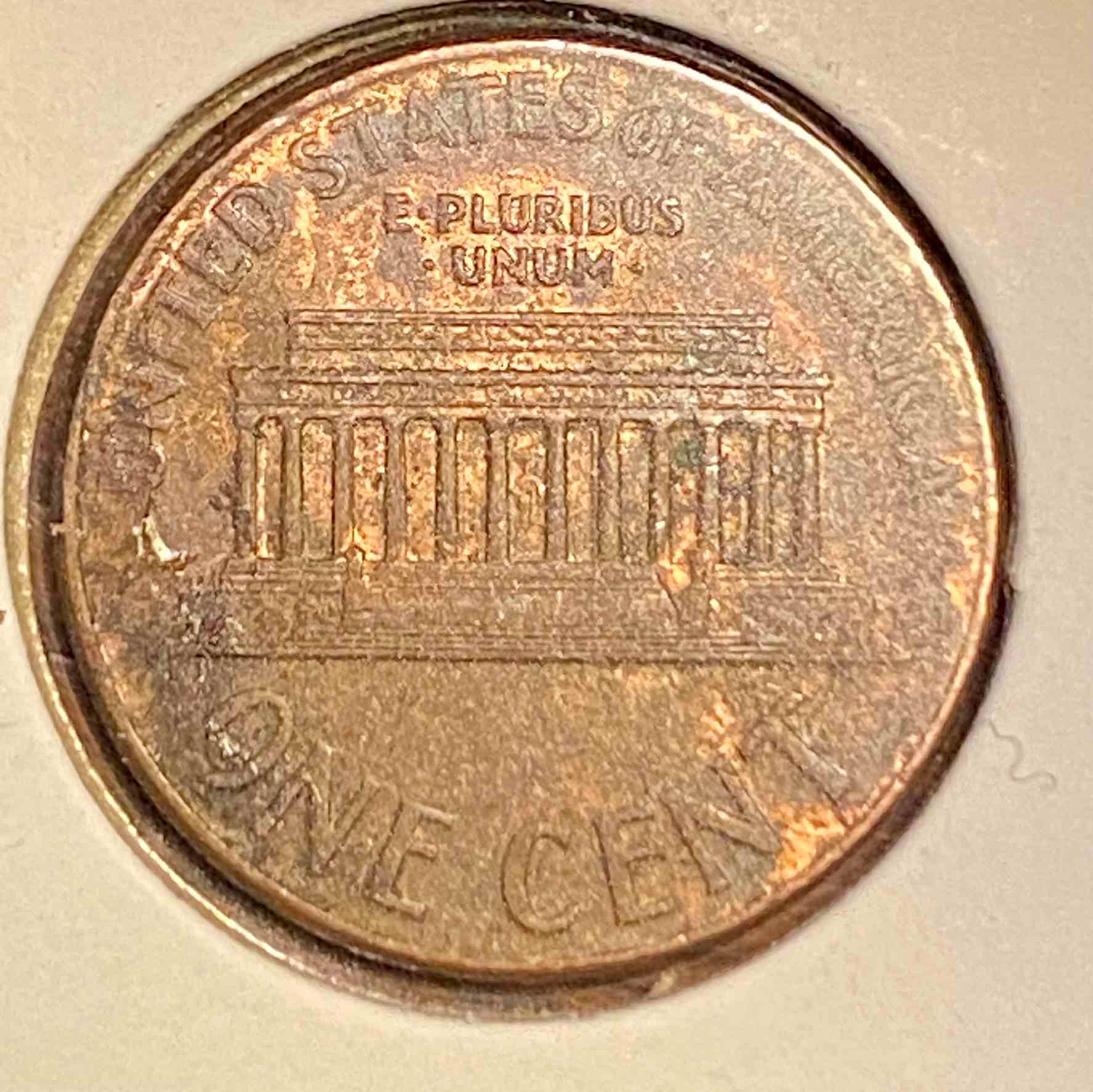 2008-D-Penny-With-Interesting-Letters-Of-Reverse-Of-Coin