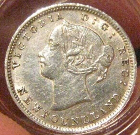 1873-Newfoundland-5-Cent