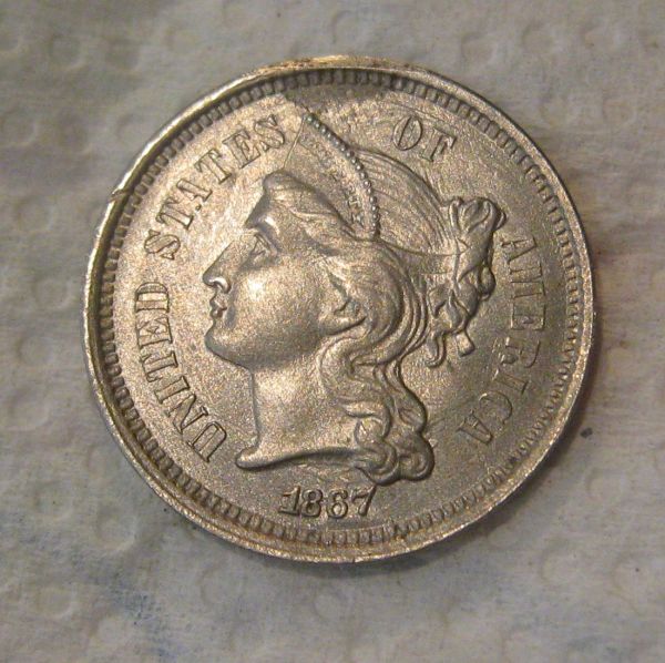 1867-3-Cent-Nickel-BU-But-Is-This-PMD?-Post-Mint-Damage