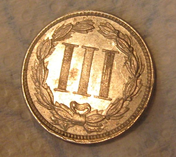 1867-3-Cent-Nickel-BU-But-Is-This-PMD?-Post-Mint-Damage