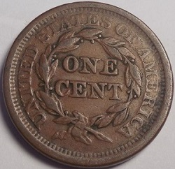 1851-Large-Cent-Weak-Date-Newcomb-#?