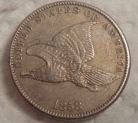 1858-Flying-Eagle-Cent-Struck-Through-Or-PMD?