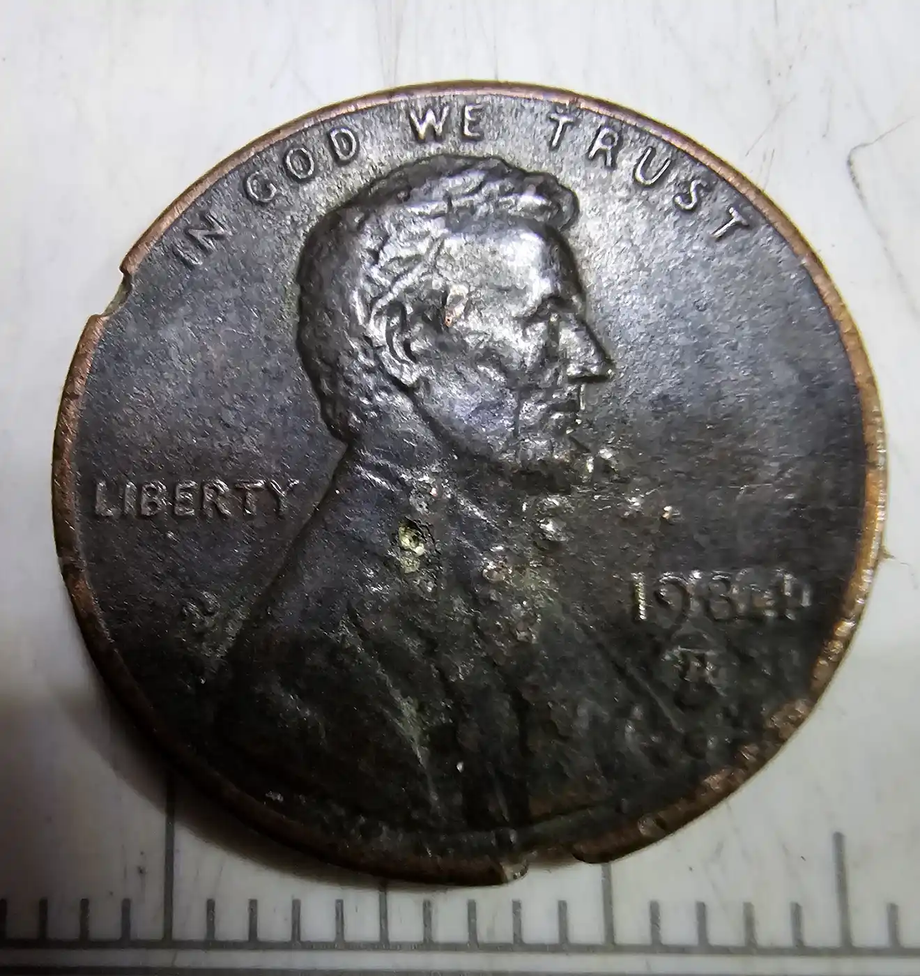 1984-D-Penny-Double-Mint,-Clips,-DDR