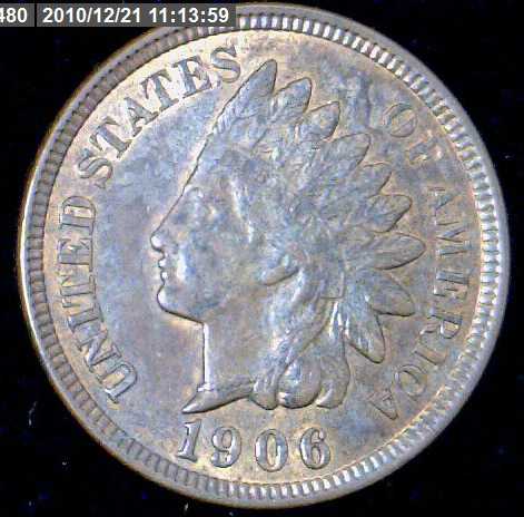 1906-Indian-Cent-Au/Unc?