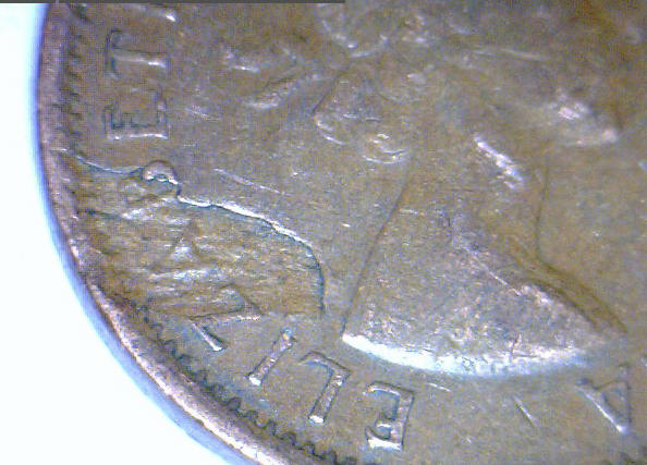 1955-1-Cent-Lamination