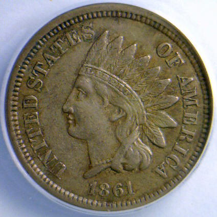 1861-Rotated-Indian-Cent-Collection