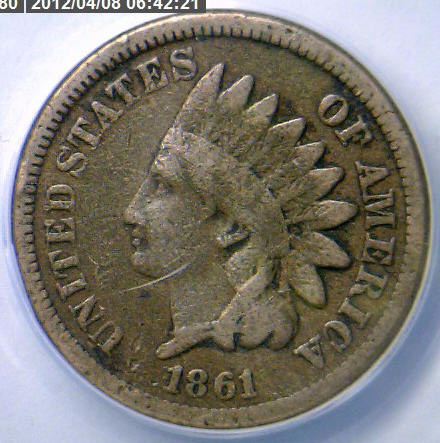 1861-Rotated-Indian-Cent-Collection