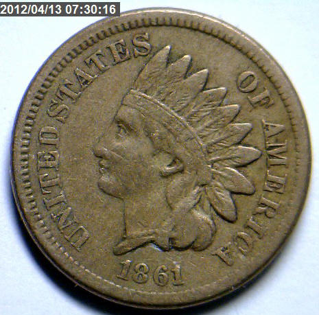 1861-Rotated-Indian-Cent-Collection