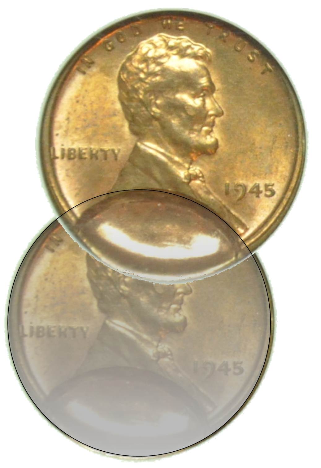 1945-Wheat-Cent-With-Indent