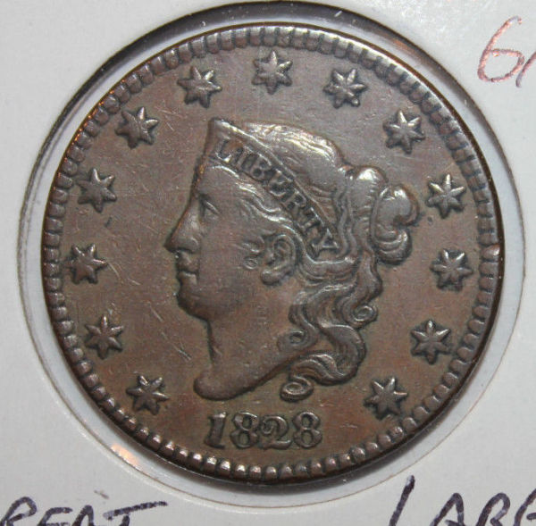 Opinions-On-An-1828-Large-Cent