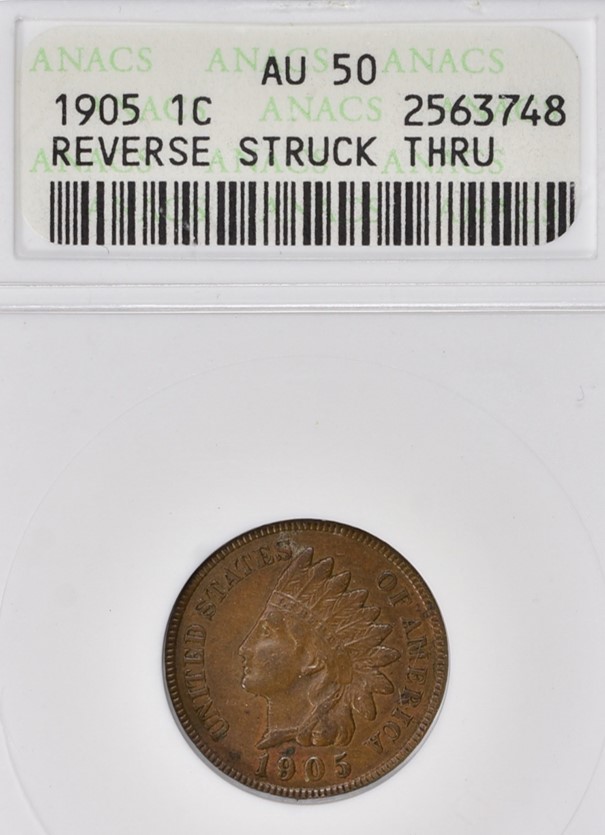 Flying-Eagle-&-Indian-Cents-Struck-Through-Foreign-Metal