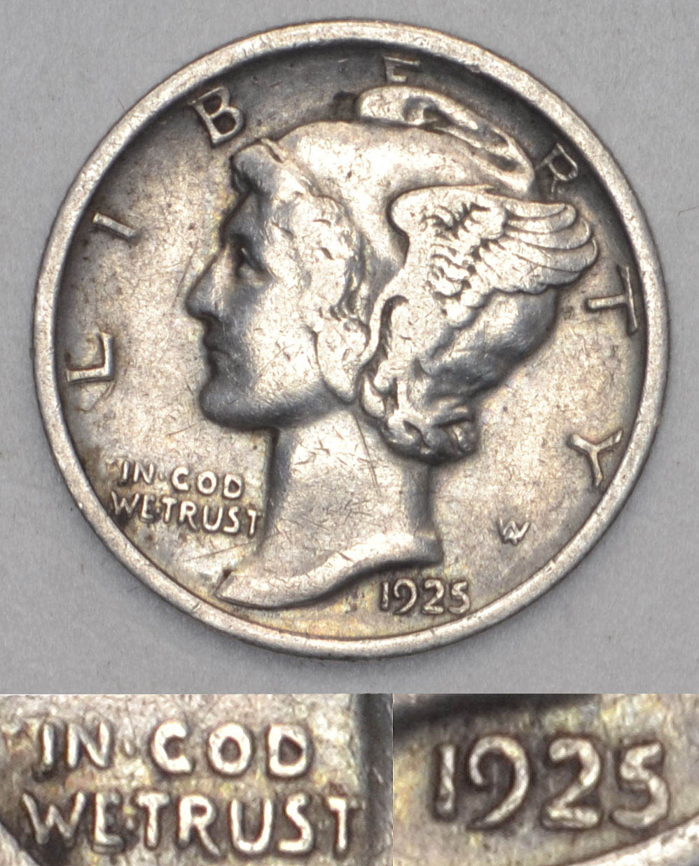 Mercury-Dime-1925:-Machine-Doubling?