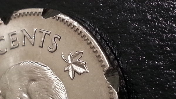 1942-BU-Nickel-With-Weird-Cuts-In-Rim