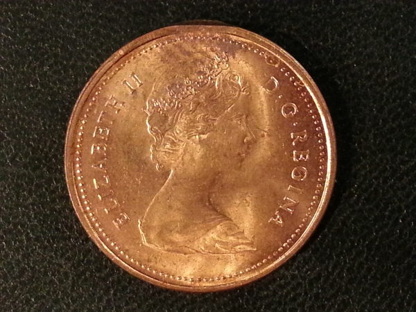 1980-Penny-Slight-Clip/Extra-Rim-Metal/Struck-Off-Center