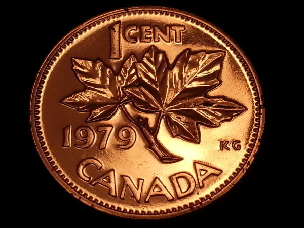 1979-1-Cent-With-Rippled-Surface