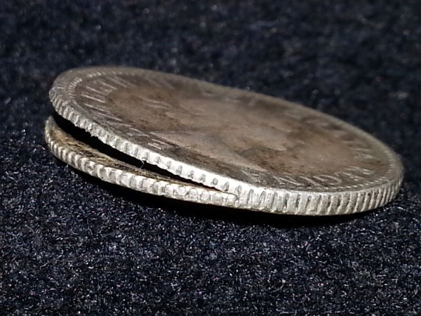 1953-10-Cent-Partially-Split-Planchet?