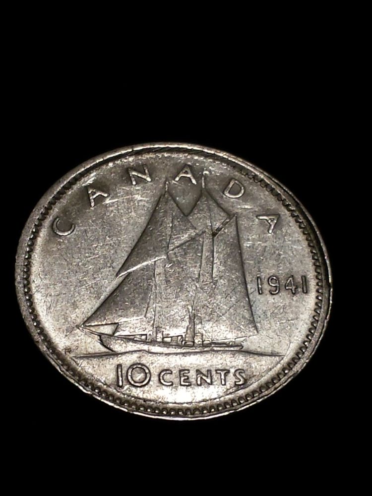 1941-10-Cent-With-Missing-Denticles-And-Raised-Rim