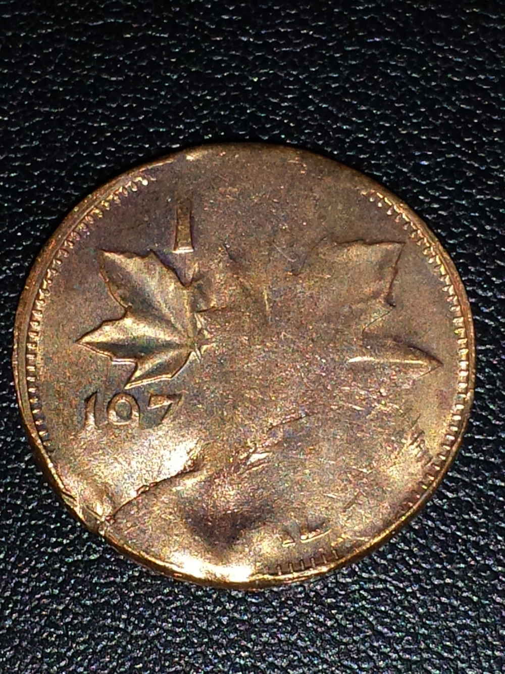 197?-1-Cent-Split,-Cracked,-And-Mangled