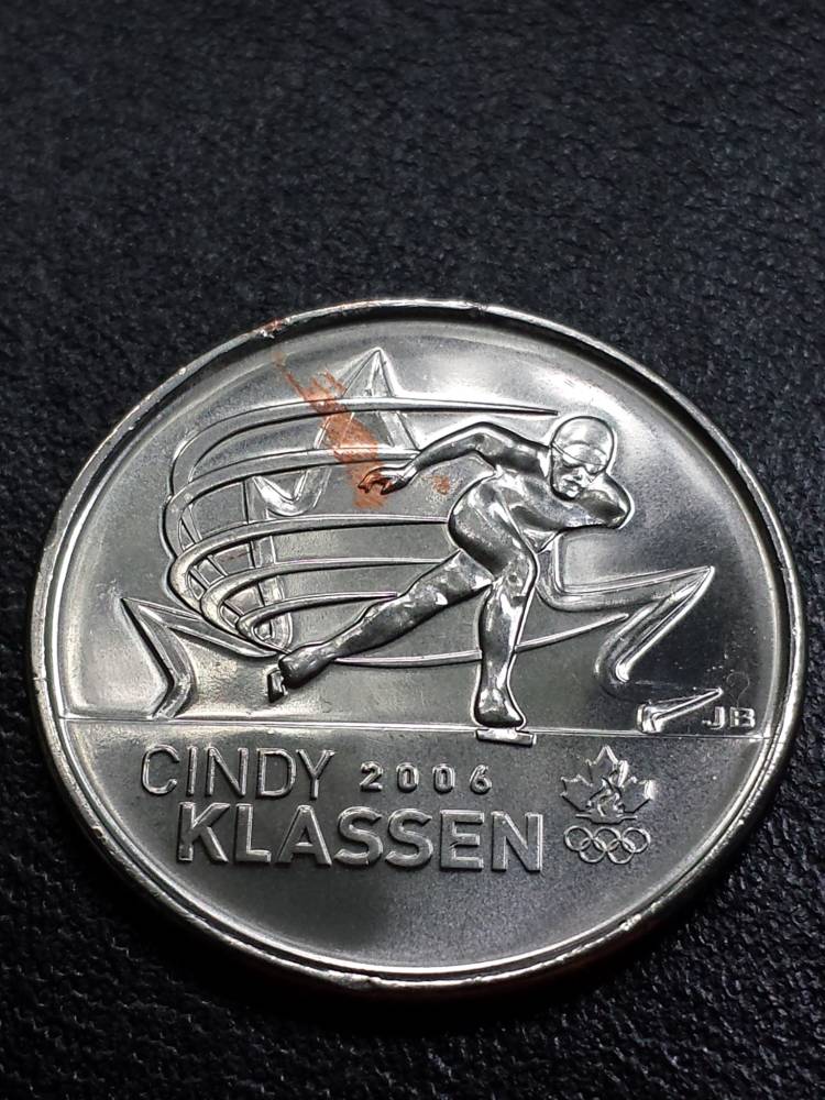 2009-25-Cent-Cindy-Klassen-Flaming-Hand
