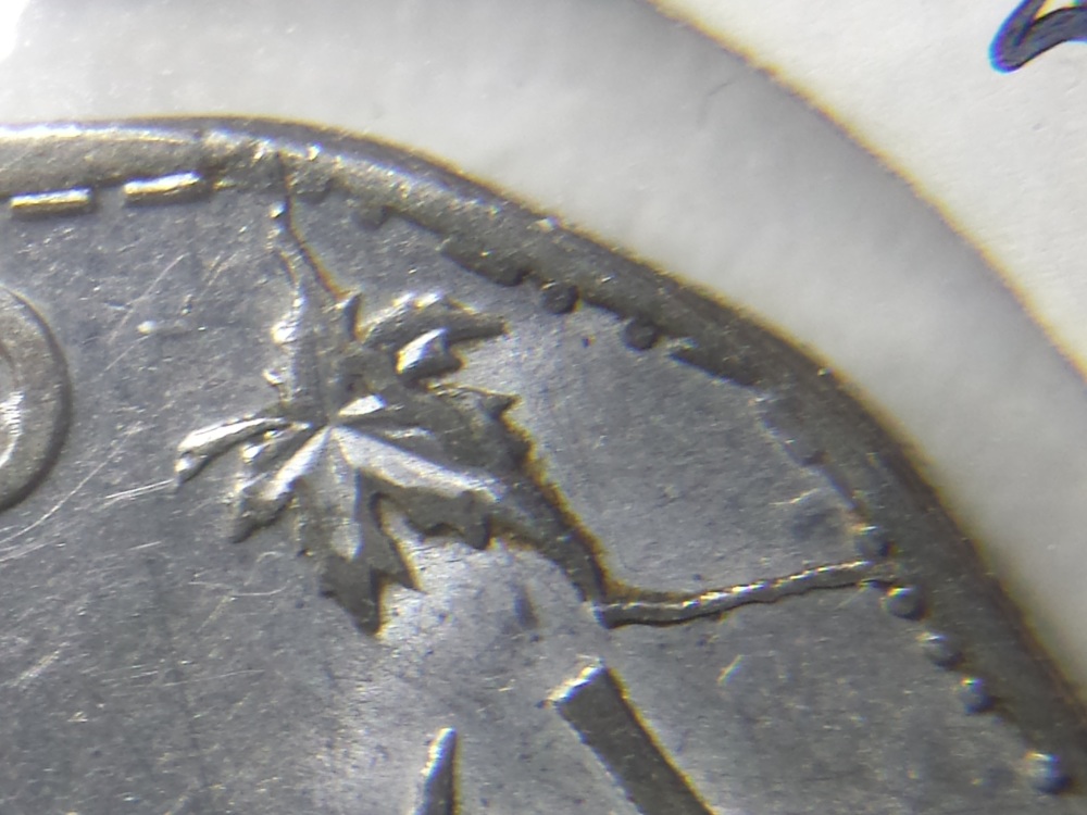 1945-Victory-Nickel-With-Massive-Retained-Broken-Die