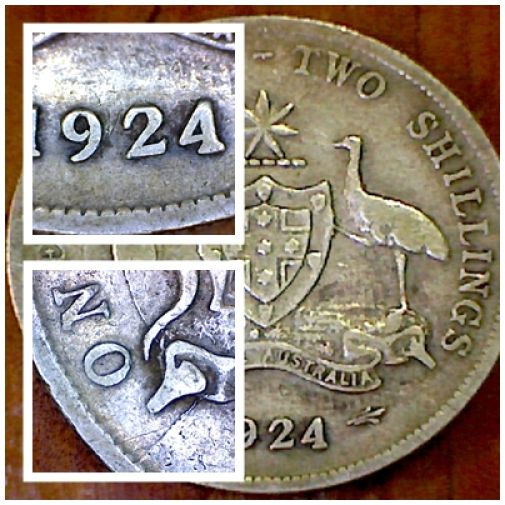 1924-Florin-Error-Coin.?-Bar-Of-4-Missing.!