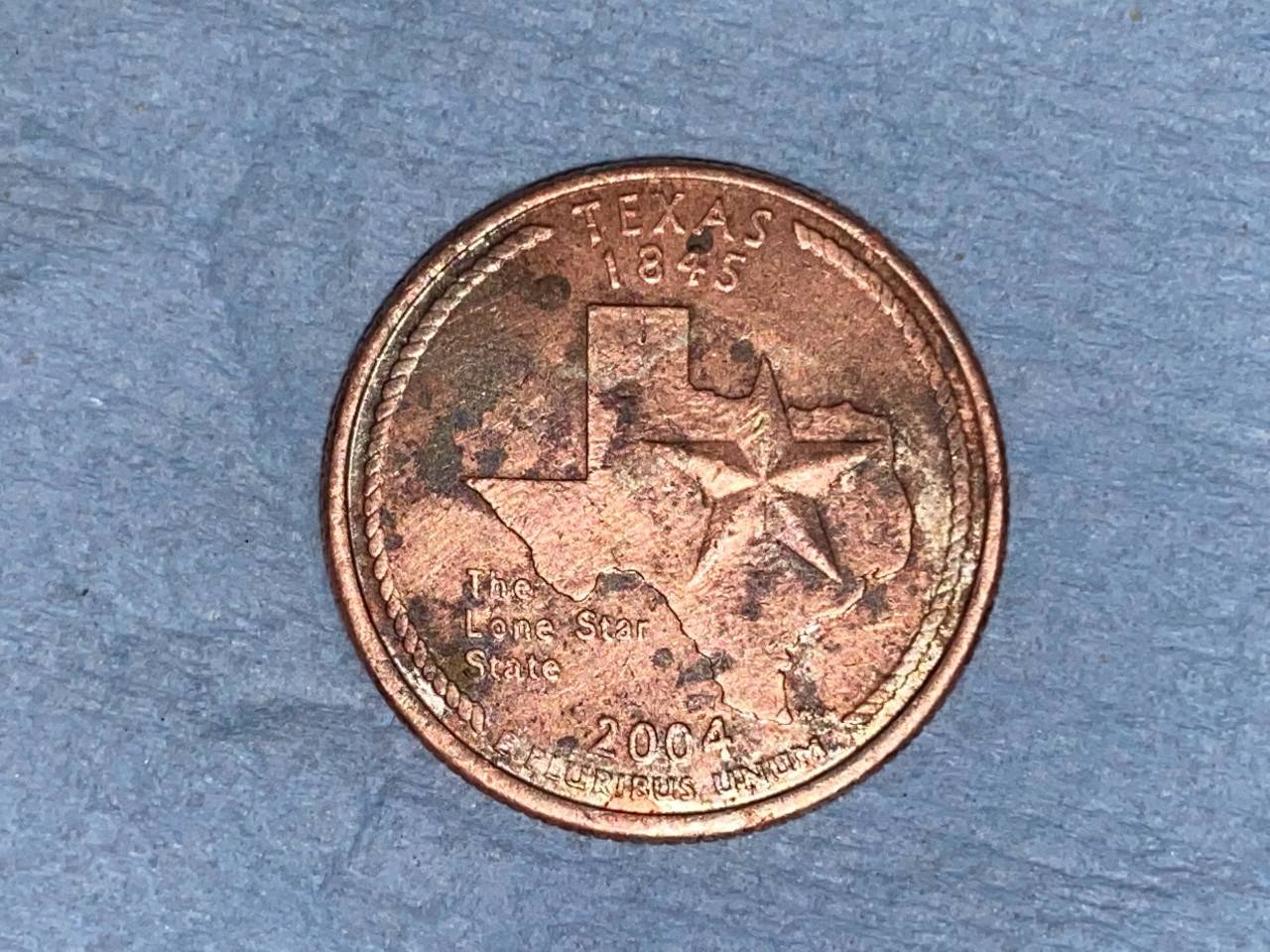 Copper-Clad-Missing-On-Reverse-2004-Texas-State-Quarter