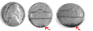 1943-P-Jefferson-Nickel-Lamination-Errora