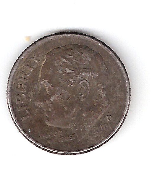 2001-D-Dime-Color-Question