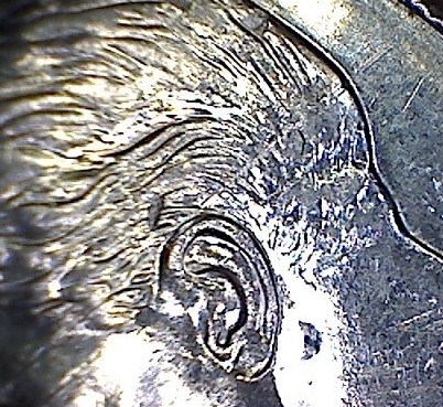 1999-P-Dime-W/Crack-Through-Entire-Head