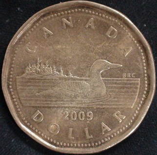 2009-Loonie-Double-Die-Plus-Crack-In-Coin