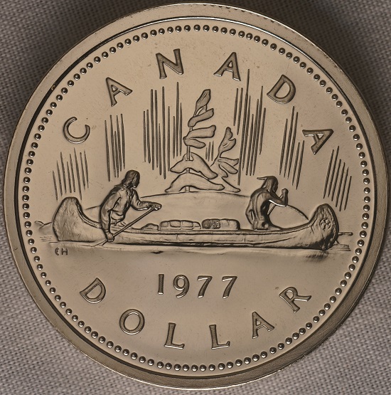 1977-Canadian-Nickel-Dollar.-Swl