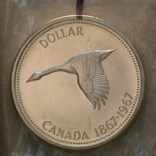 1967-Canadian-Cent-Struck-In-Tin