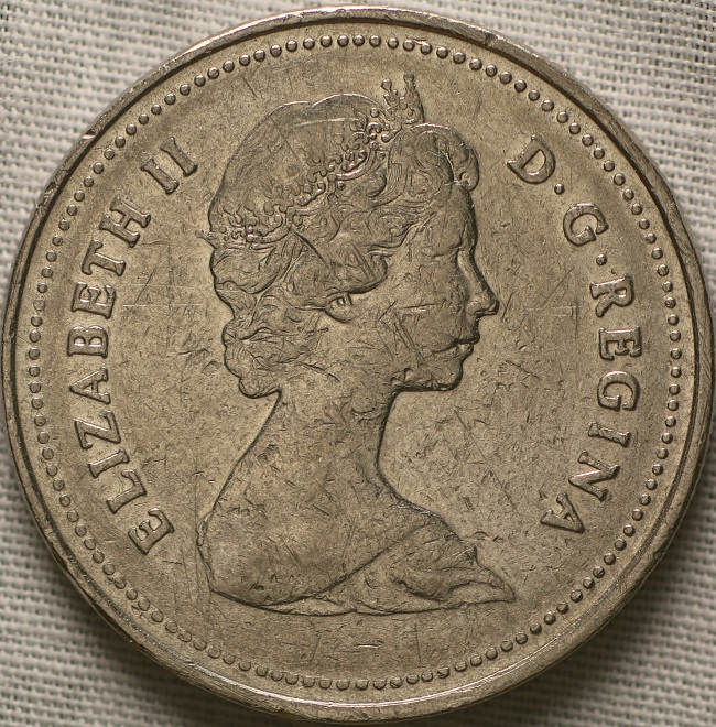 1980-Canadian-Twenty-Five-Cent-Coin-Near-And-Far-Beads