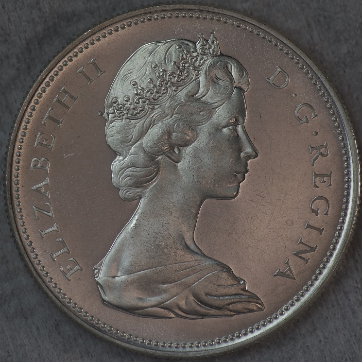 1966-Large-Bead-Canadian-Silver-Dollar